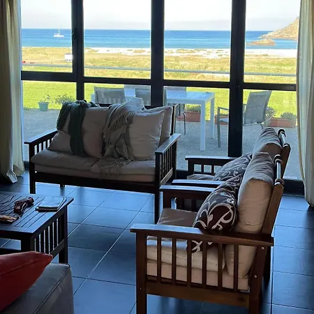 בית נופש Casa Con Vistas Unicas A La Playa De Cueva, Asturias Santiago Del Monte
