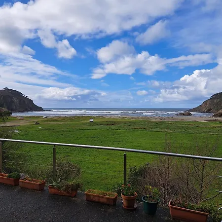 Casa Con Vistas Unicas A La Playa De Cueva, Asturias בית נופש Santiago Del Monte